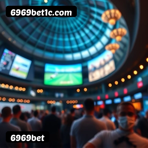 Interface apostas esportivas 6969bet mostrando odds ao vivo, cash out e transmissão de jogos