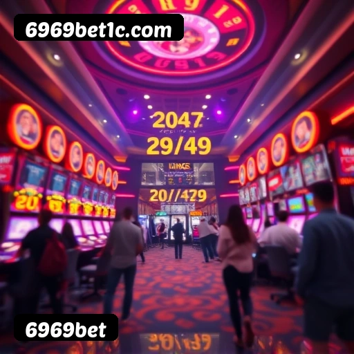 Plataforma 6969bet mostrando interface moderna, jogos certificados e recursos de segurança licenciados